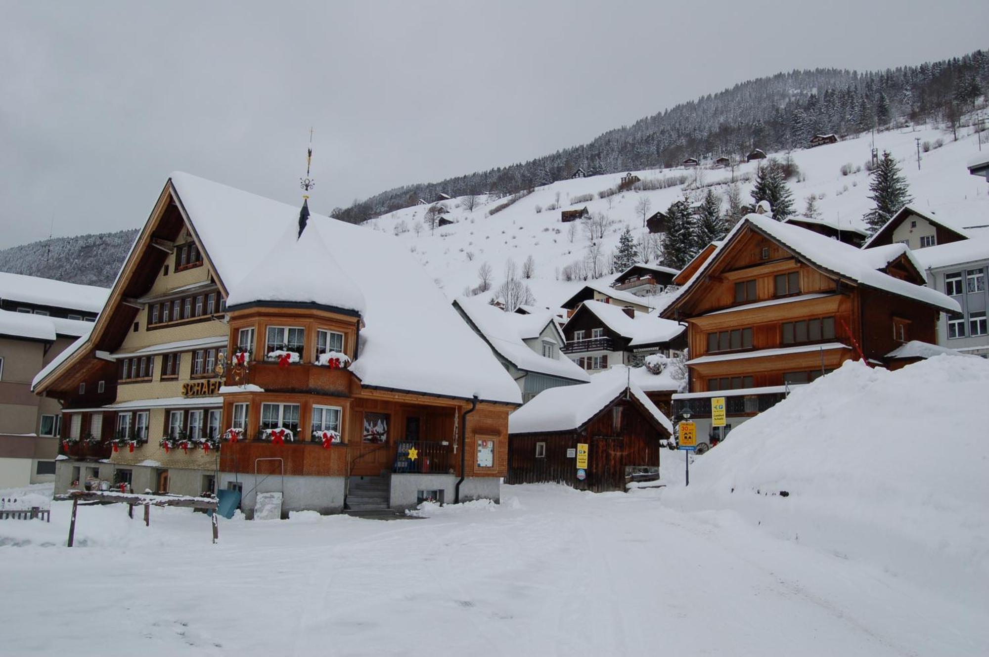 Gasthaus Schaefli Alt St. Johann Extérieur photo